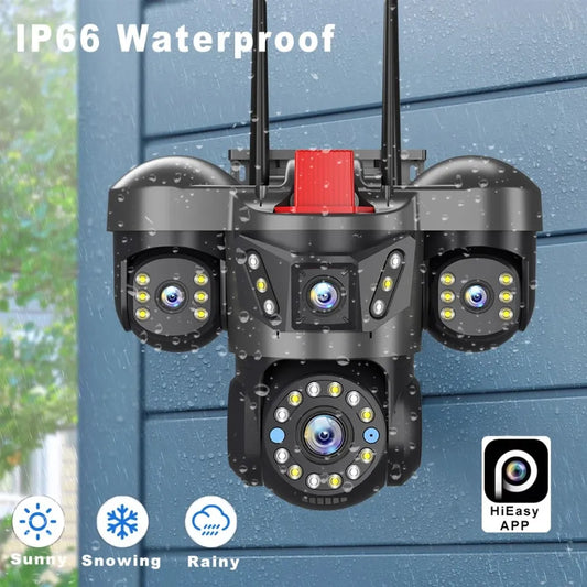 Triple Lens Outdoor Camera