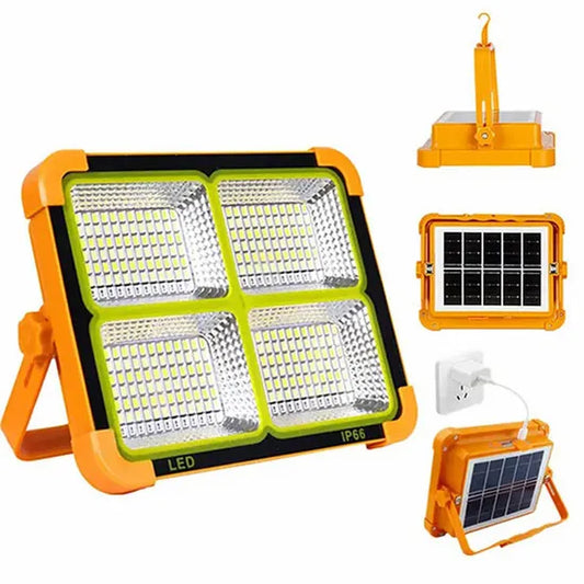 Solar Flood Light 400 Watt | IP 66 - Rechargeable Solar Light